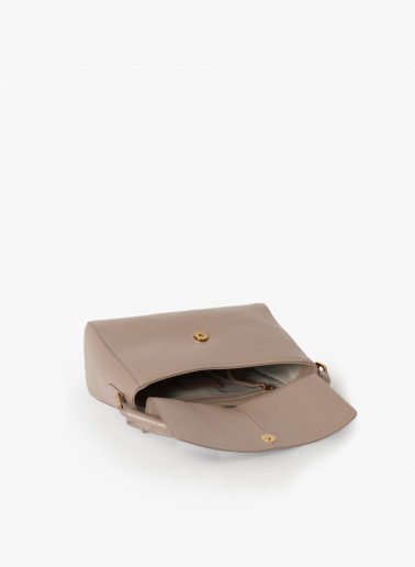Handtasche aus Leder in Rosa