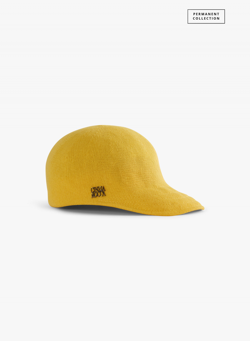 Baseballkappe gelb aus Baumwolle