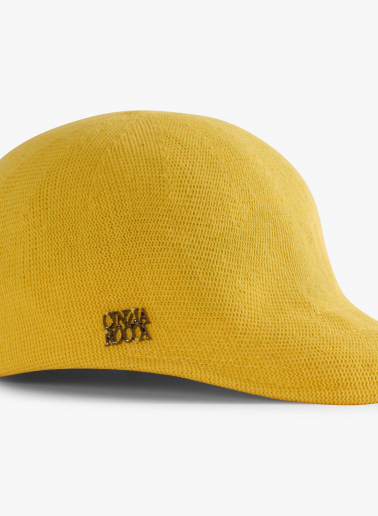 Yellow cotton baseball hat
