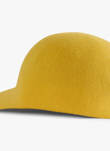 Yellow cotton baseball hat