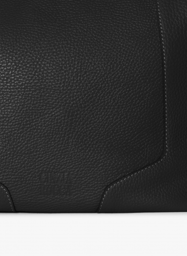 Zaino in pelle nera