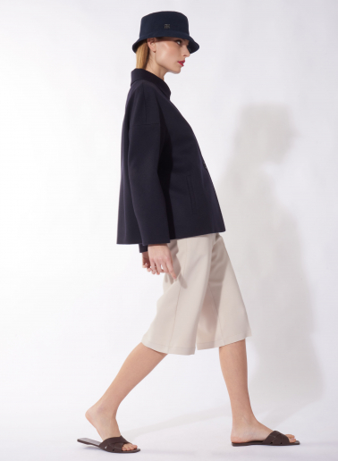 Cappello da pescatore in cotone blu