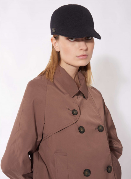 Cappello baseball in cotone nero